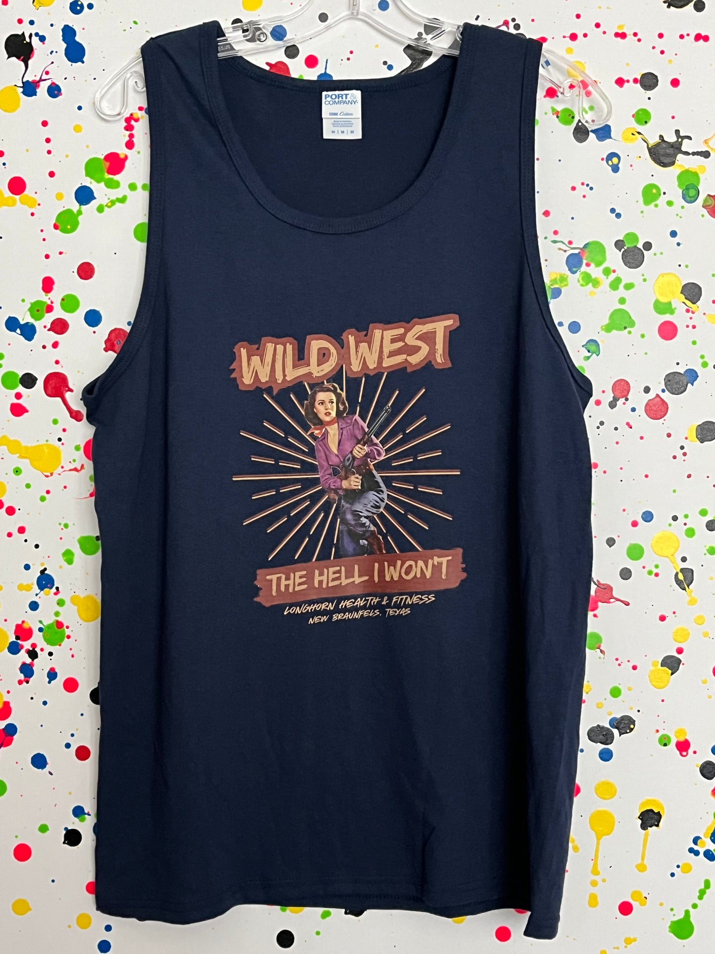 Wild West - "The Hell I Won't" Tank Top (Wmns)