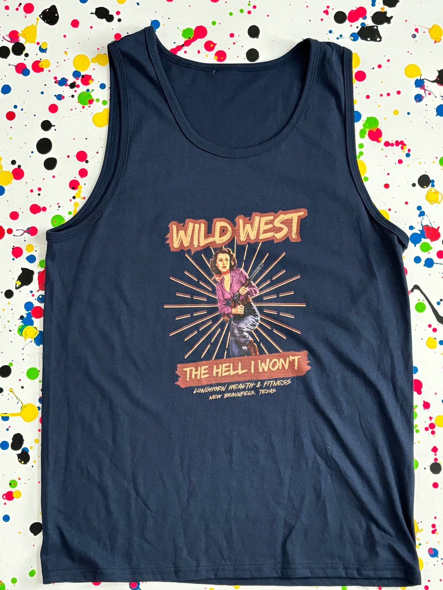 Wild West - "The Hell I Won't" Tank Top (Wmns)